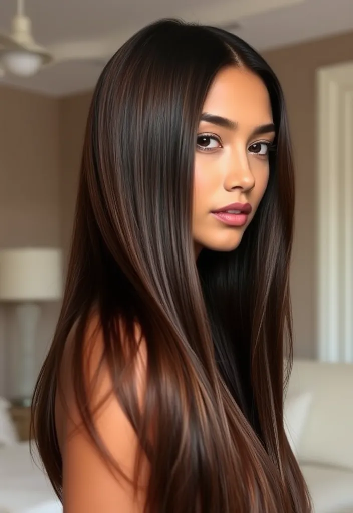 21 Stunning Brown Hair Ideas That Will Transform Your Look Overnight! - 1. Rich Chocolate Brown