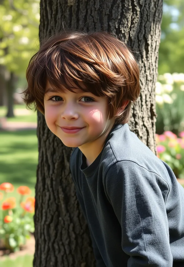 21 Boy Hairstyles That'll Make Him the Trendiest Kid on the Block! - 11. Shaggy Layers