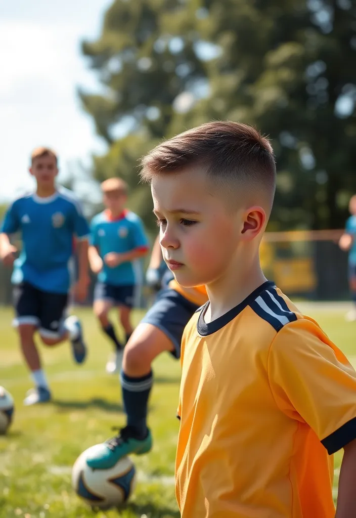 21 Boy Hairstyles That'll Make Him the Trendiest Kid on the Block! - 13. The Crew Cut