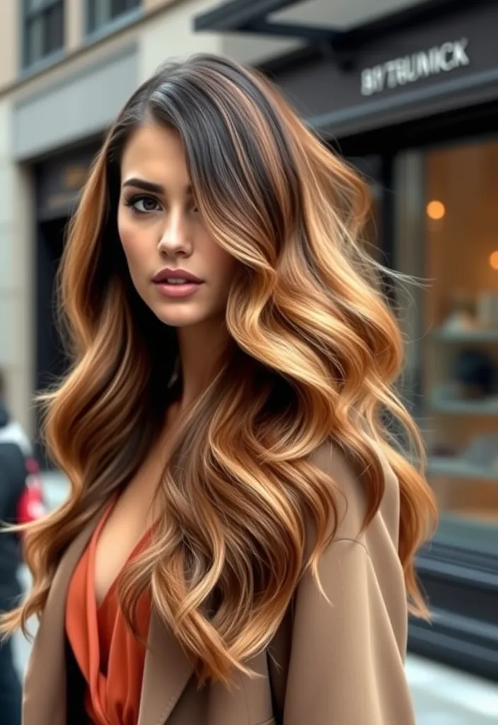 21 Fancy Hairstyles That Will Make You the Star of Every Event (You Won't Believe #9!) - 20. Ombre Waves
