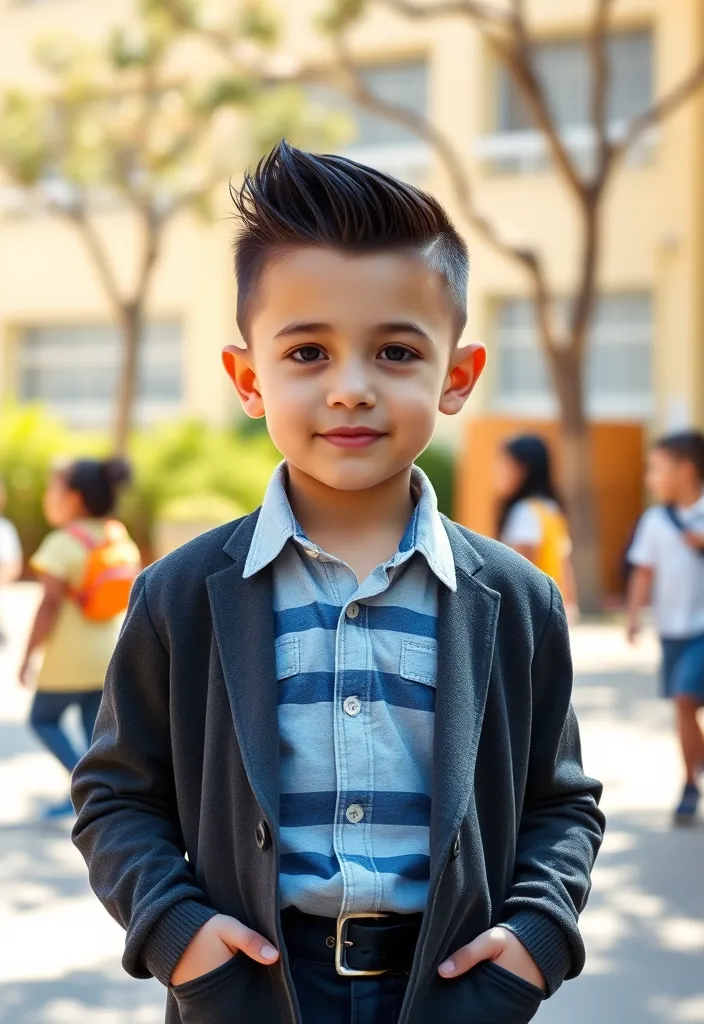 21 Boy Hairstyles That'll Make Him the Trendiest Kid on the Block! - 5. Side Part