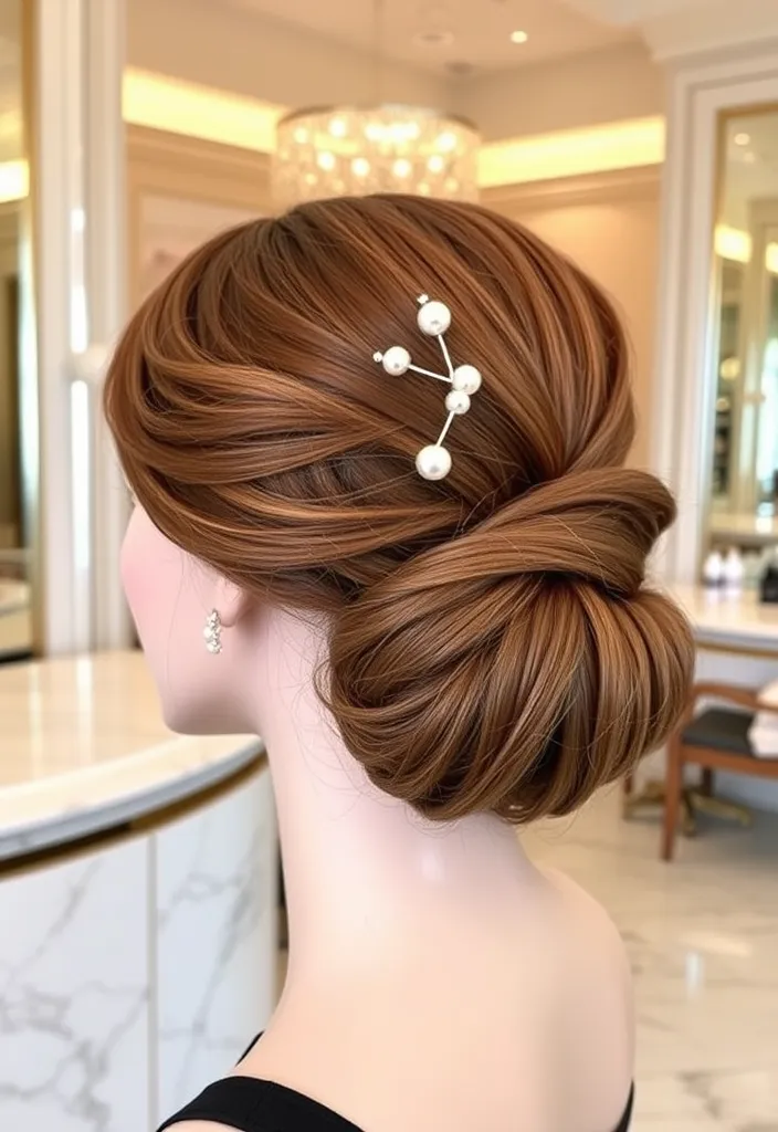 21 Fancy Hairstyles That Will Make You the Star of Every Event (You Won't Believe #9!) - 2. Elegant Chignon