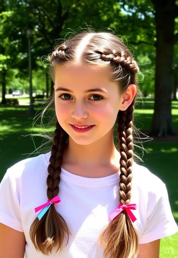 21 Fancy Hairstyles That Will Make You the Star of Every Event (You Won't Believe #9!) - 13. Dutch Braid Pigtails