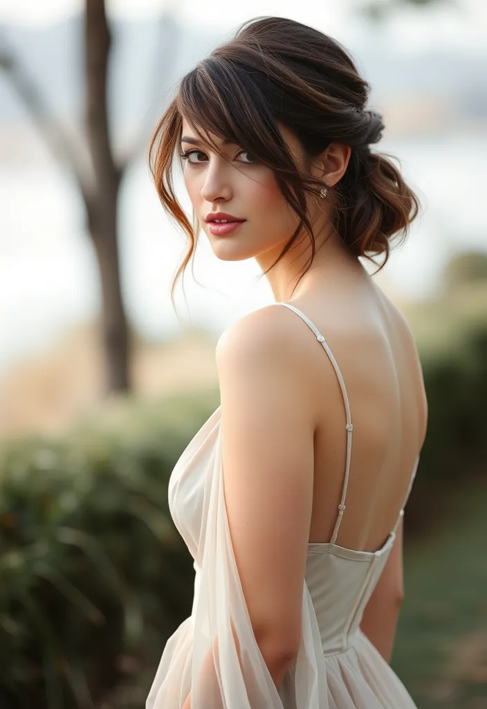 22 Stunning Side Part Hairstyles That'll Transform Your Look Instantly! - 16. Side Swept Bangs with Side Part