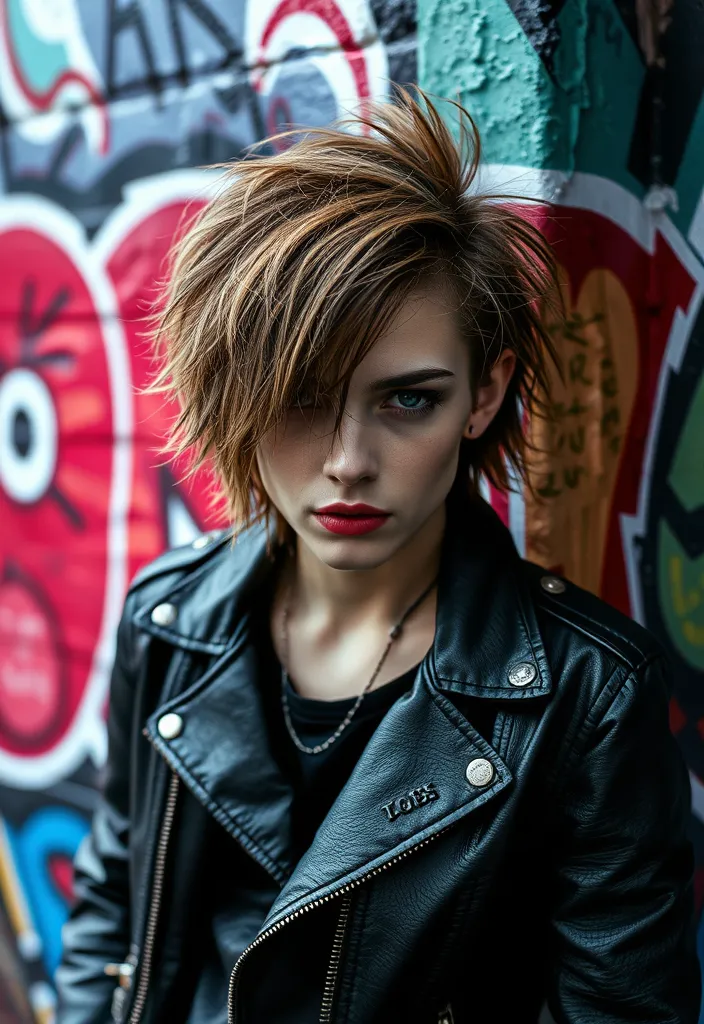 22 Stunning Side Part Hairstyles That'll Transform Your Look Instantly! - 10. Shaggy Side Part