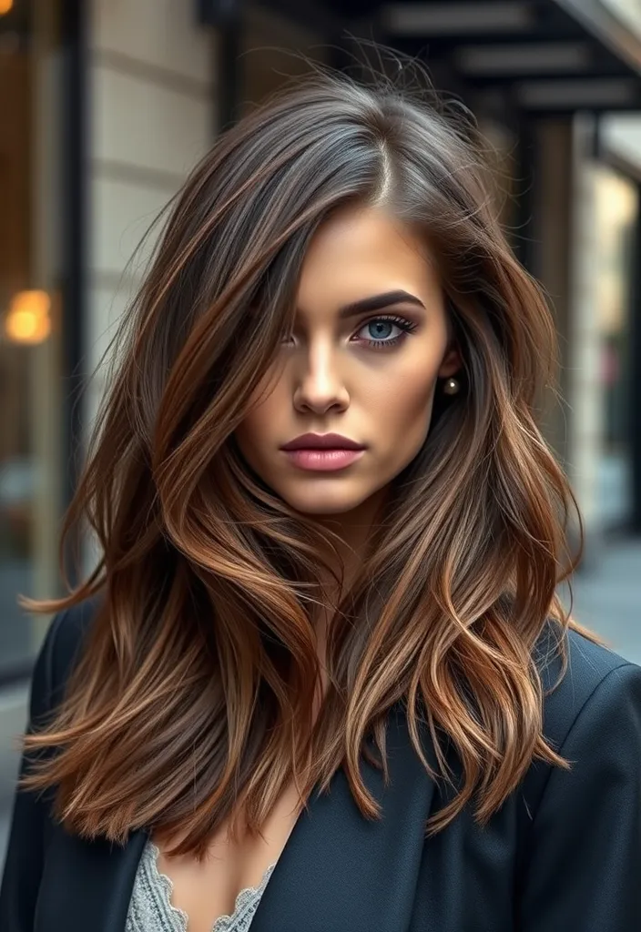 22 Stunning Side Part Hairstyles That'll Transform Your Look Instantly! - 22. Side Part with Face-Framing Layers