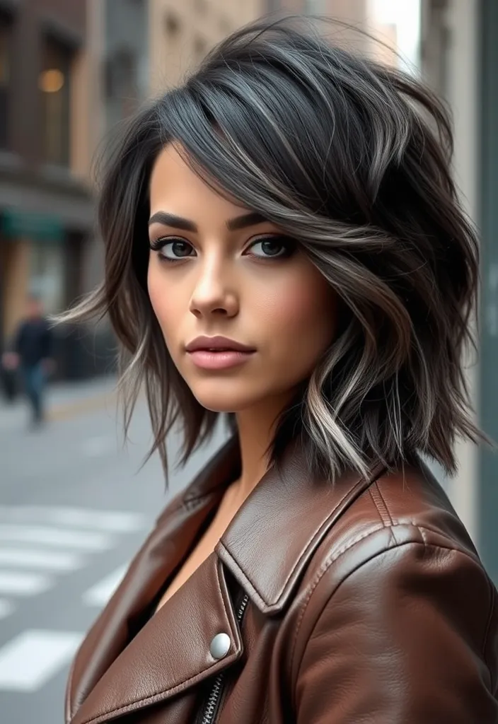 21 Stunning Dark Hair Ideas That Will Make You Want to Change Your Look NOW! - 5. Ashy Dark Tones