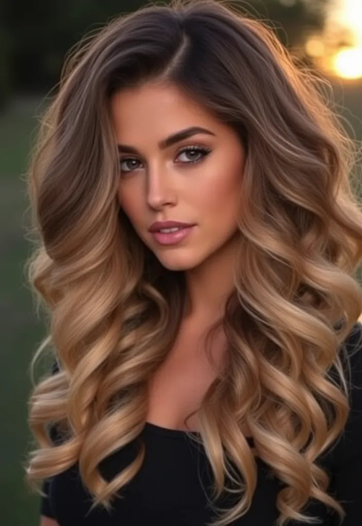 21 Stunning Dark Hair Ideas That Will Make You Want to Change Your Look NOW! - 13. Dark Roots with Light Ends