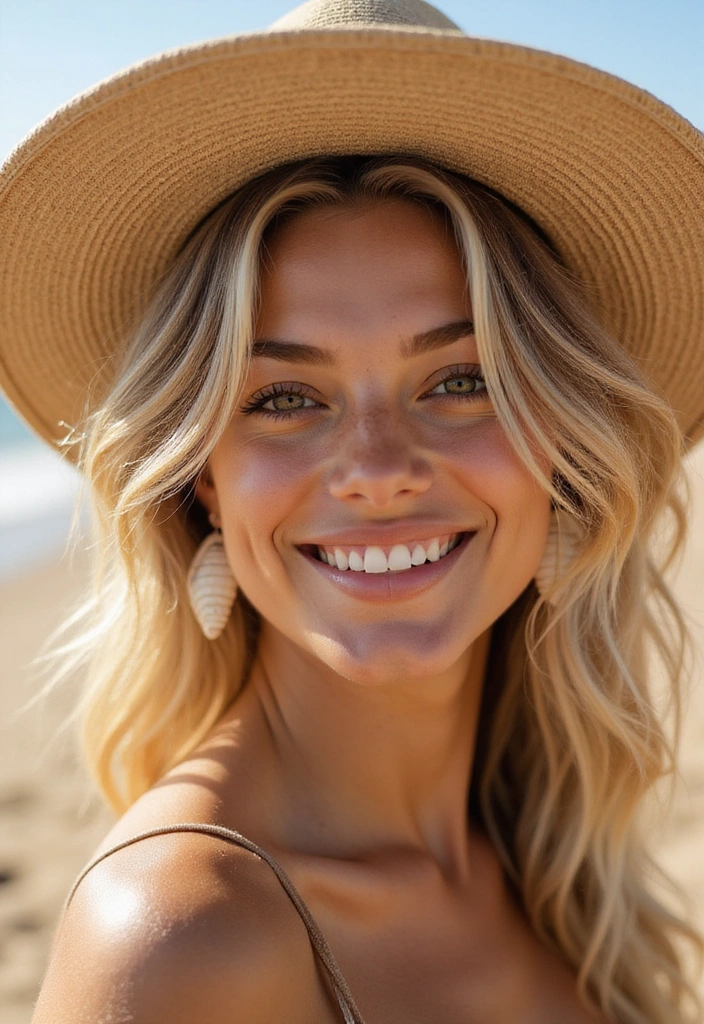 15 Stunning Summer Hairstyles That Will Keep You Cool and Chic All Season! - 1. Effortless Beach Waves