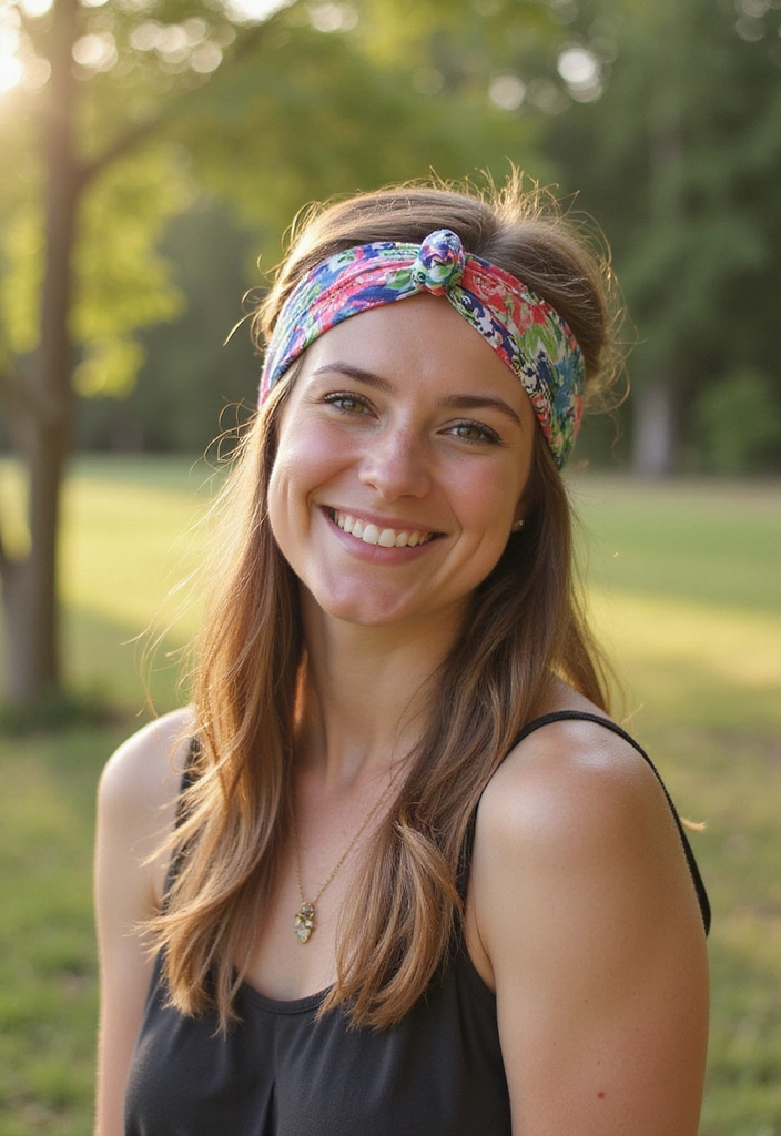 15 Casual Hairstyles You Can Master in Under 10 Minutes (Perfect for Busy Days!) - 12. Quick Headband Tuck