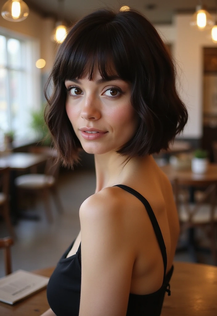 20 Trendy Simple Hairstyles That Look Like You Spent Hours (But You Didn't!) - 10. Faux Bob