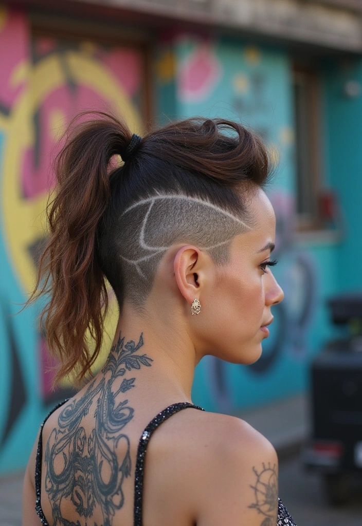 21 Daring Funky Hairstyles That Will Make You Feel Like a Rockstar (You’ll Love #15!) - 10. Funky Undercut Designs