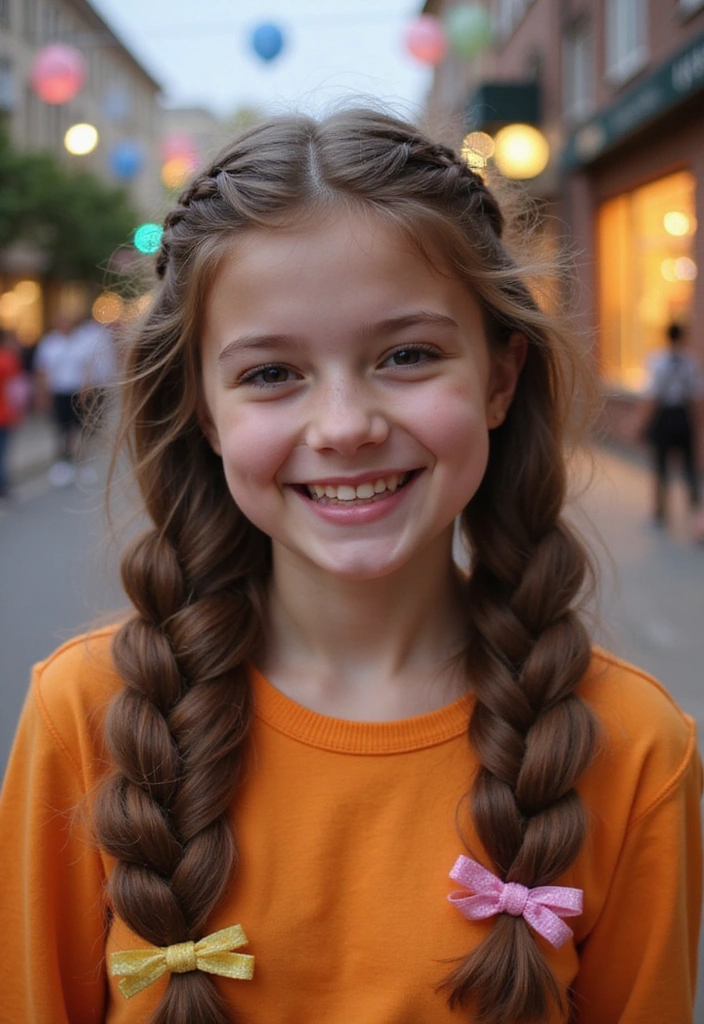 21 Daring Funky Hairstyles That Will Make You Feel Like a Rockstar (You’ll Love #15!) - 19. Colorful Ribbons in Braids