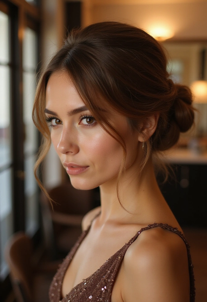 20 Trendy Simple Hairstyles That Look Like You Spent Hours (But You Didn't!) - 8. Elegant Low Chignon