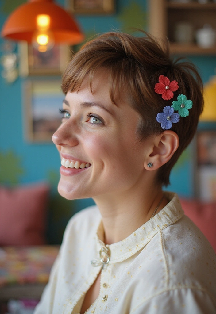 20 Chic Pixie Hairstyles You Need to Try This Season (Don't Miss #5!) - 17. The Playful Pixie
