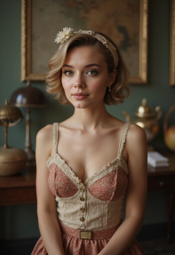 20 Chic Pixie Hairstyles You Need to Try This Season (Don't Miss #5!) - 12. Vintage-Inspired Pixie