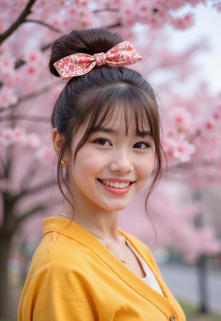 20 Cute Spring Hairstyles That Will Brighten Your Day Instantly! - 4. Colorful Ponytail