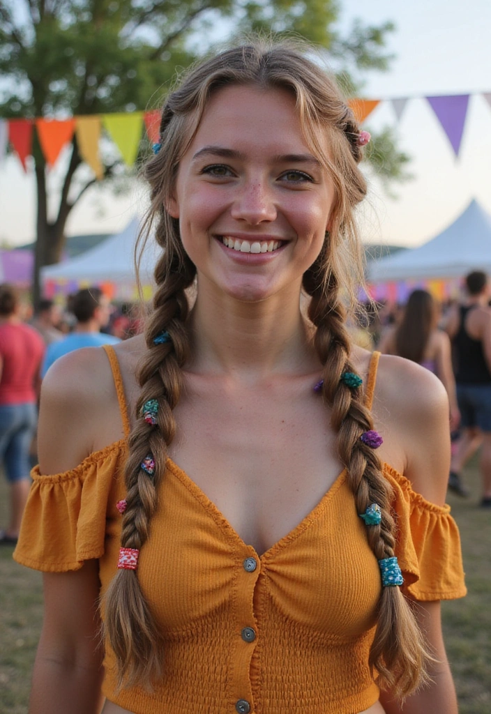 20 Cute Spring Hairstyles That Will Brighten Your Day Instantly! - 7. Fun Hair Wraps