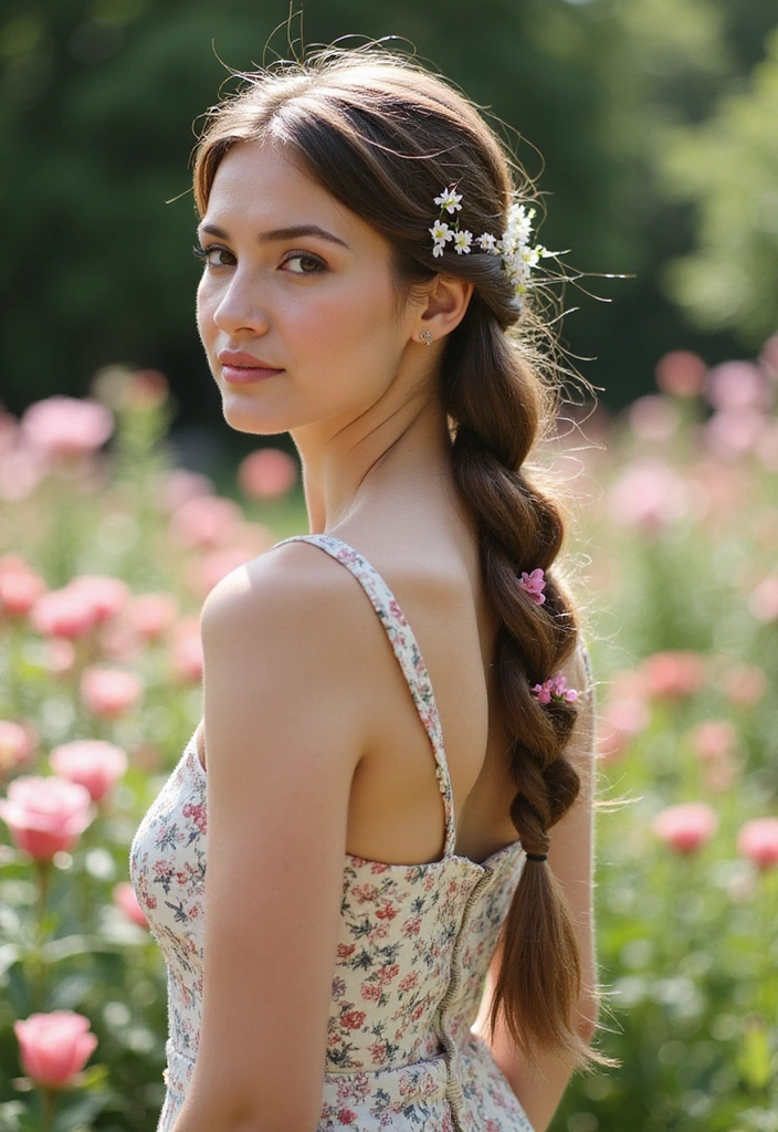 20 Cute Spring Hairstyles That Will Brighten Your Day Instantly! - 13. Elegant Fishtail Braid