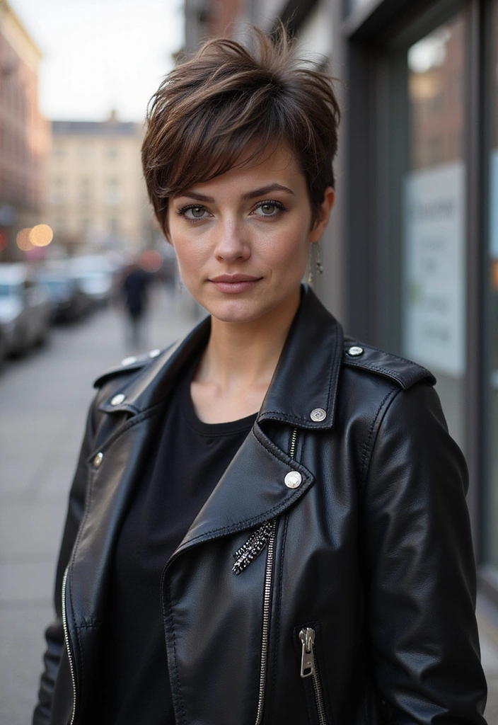 21 Cute Short Hairstyles for Effortless Glam (Get Ready to Turn Heads!) - 7. Shaggy Pixie