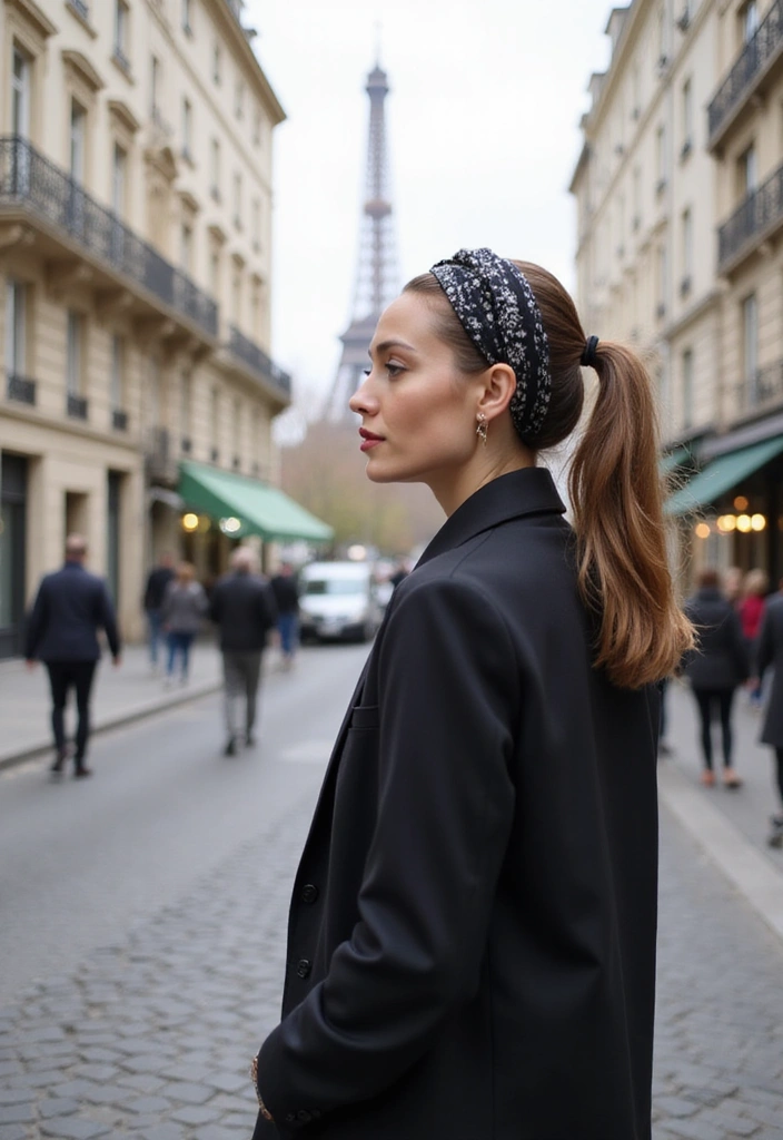 15 Stunning Headband Hairstyles You Won't Believe Are So Easy! - 7. The Parisian Chic
