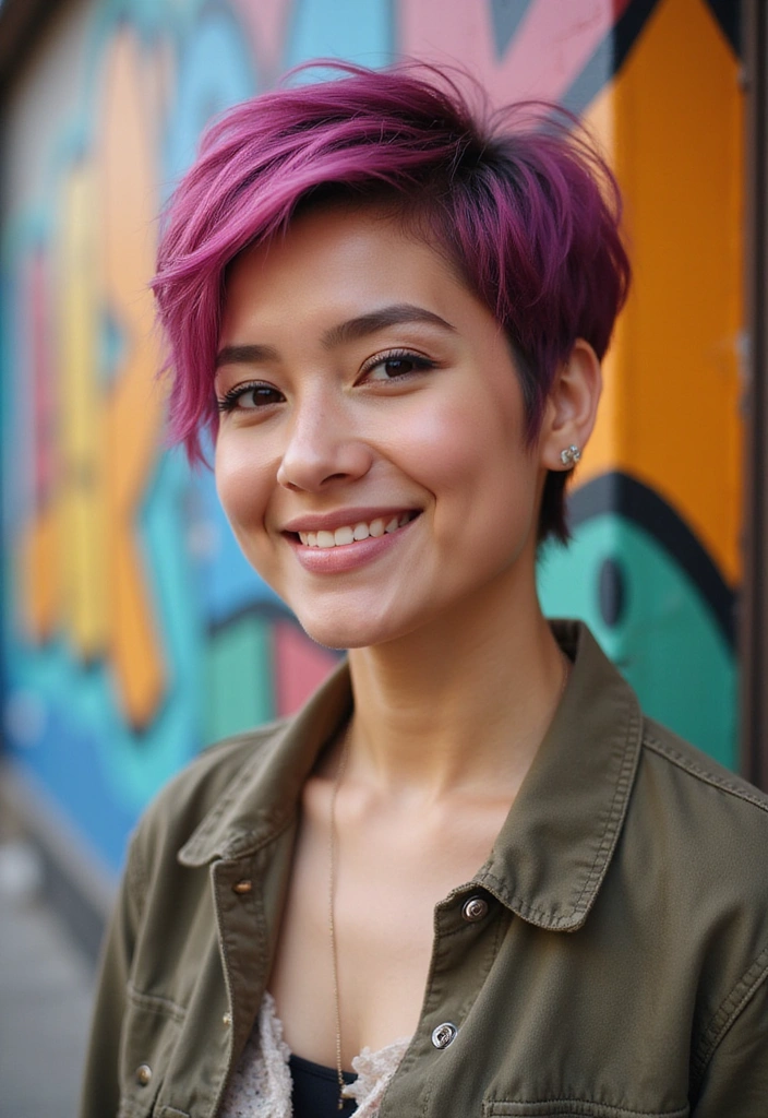 21 Cute Short Hairstyles for Effortless Glam (Get Ready to Turn Heads!) - 2. Playful Pixie Cut