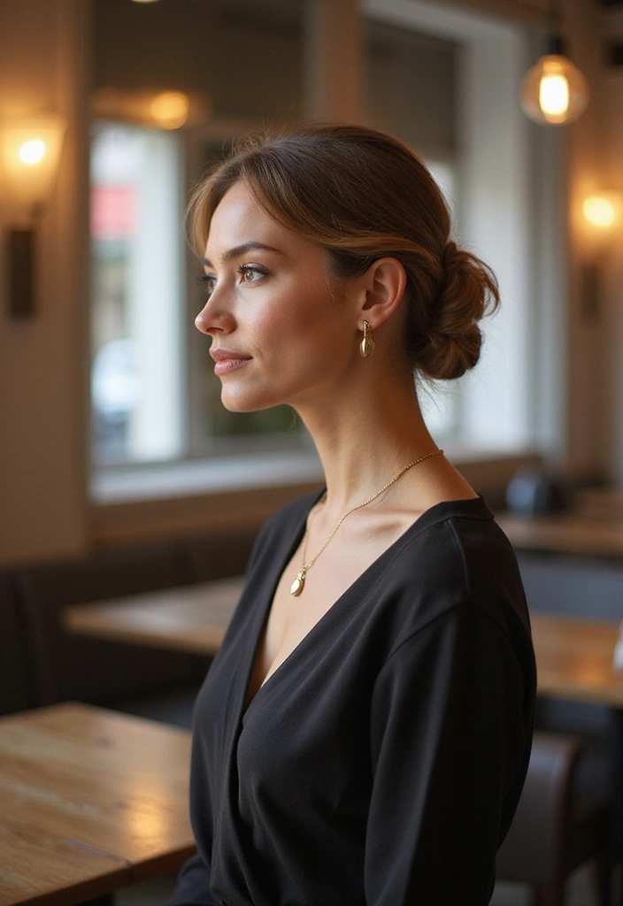 15 Casual Hairstyles You Can Master in Under 10 Minutes (Perfect for Busy Days!) - 7. The Classic French Twist