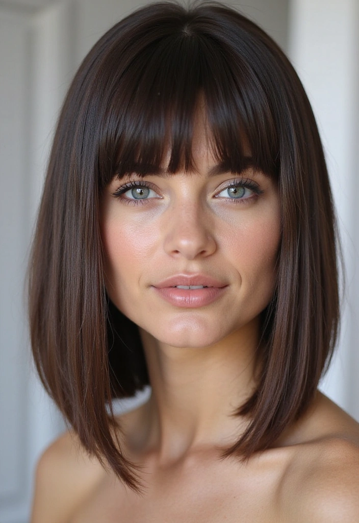 20 Stunning Bob Hairstyles That'll Make You Book an Appointment Today! - 1. Classic Straight Bob