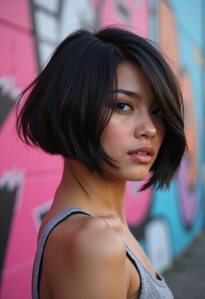 20 Stunning Bob Hairstyles That'll Make You Book an Appointment Today! - 3. Asymmetrical Bob