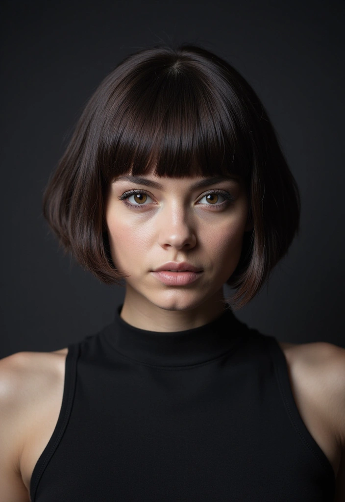 20 Stunning Bob Hairstyles That'll Make You Book an Appointment Today! - 6. Blunt Bob
