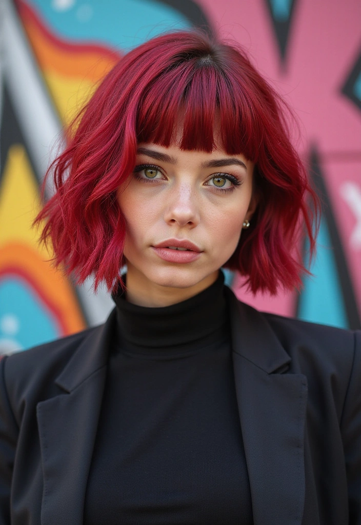 20 Stunning Bob Hairstyles That'll Make You Book an Appointment Today! - 14. Blunt Cut with Color