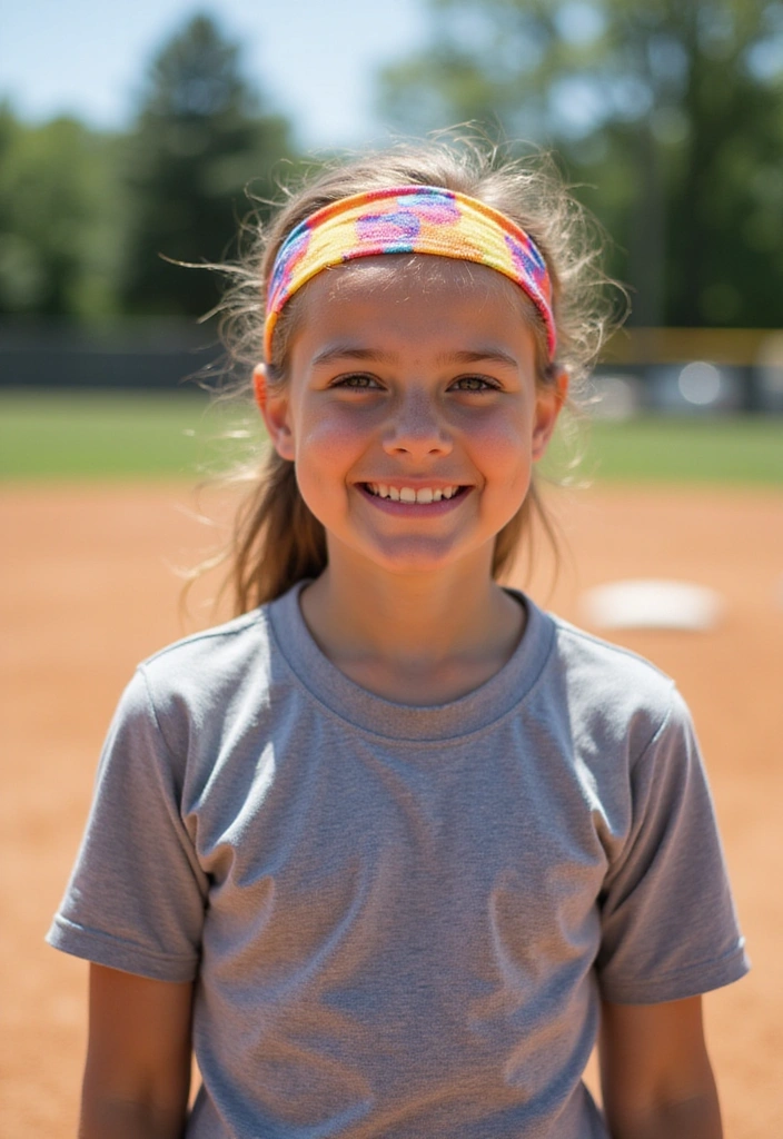 15 Quick and Stylish Softball Hairstyles You Can Do in Under 5 Minutes! - 13. Simple Headband Style