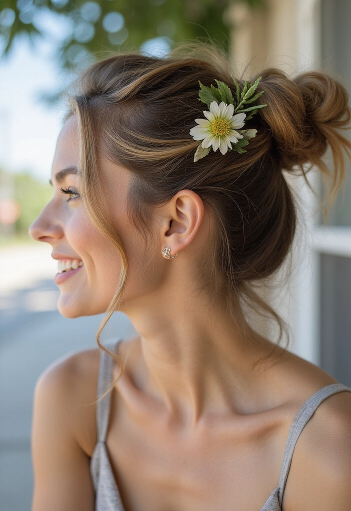 15 Casual Hairstyles You Can Master in Under 10 Minutes (Perfect for Busy Days!) - 1. The Effortless Messy Bun