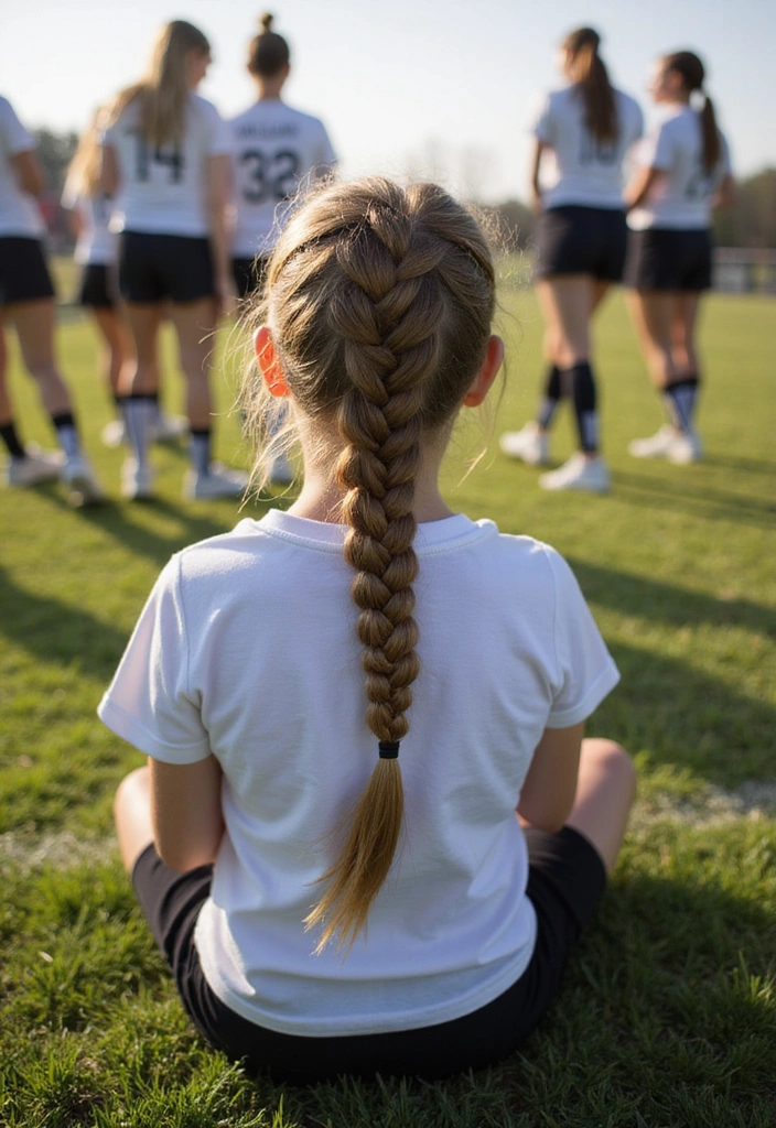 15 Quick and Stylish Softball Hairstyles You Can Do in Under 5 Minutes! - 5. Fishtail Braid