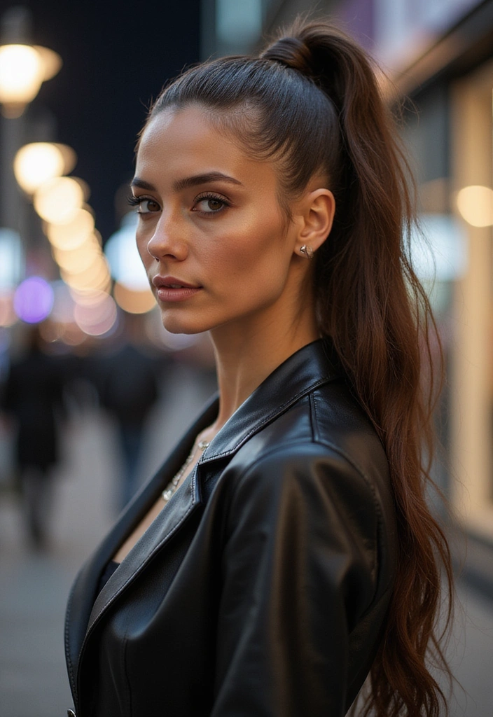 15 Stunning Summer Hairstyles That Will Keep You Cool and Chic All Season! - 4. Sleek High Ponytail