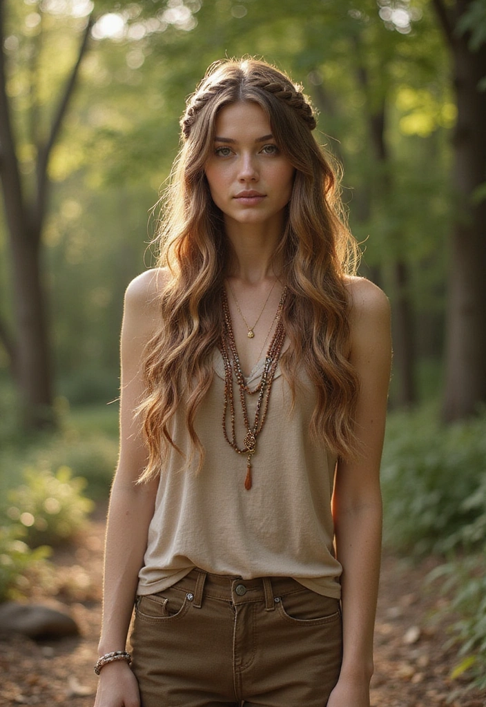 15 Stunning Summer Hairstyles That Will Keep You Cool and Chic All Season! - 5. Half-Up Half-Down Braid